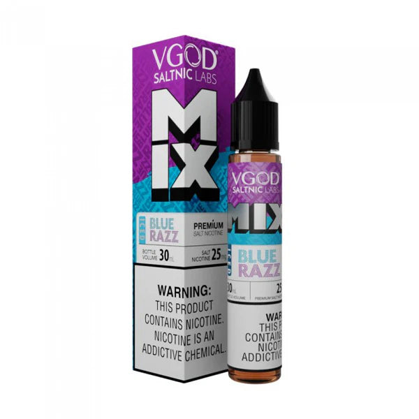 VGOD Salt Series E-Liquid 30mL | Blue Razz with packaging