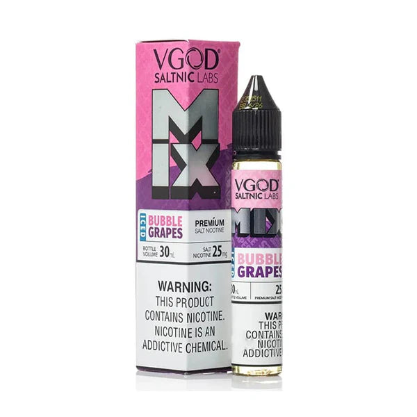 VGOD Salt Series E-Liquid 30mL | Bubble Grapes with packaging