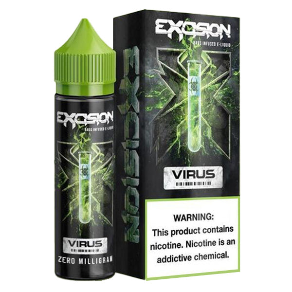Excision Series E-Liquid 60mL (Freebase) 0mg Virus with Packaging 