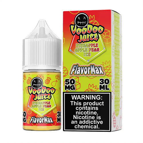 Voodoo Juice FlavorMax Salt Series E-Liquid 30mL Pineapple Pear Ice with packaging