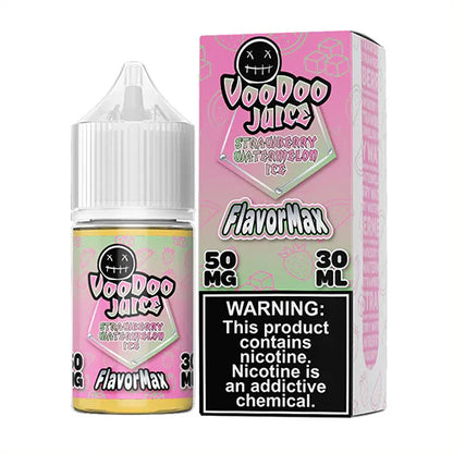 Voodoo Juice FlavorMax Salt Series E-Liquid 30mL Strawberry Watermelon Ice with packaging