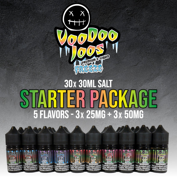 Voodoo Joos Starter Kit 30ml Salt Freeze Bundle