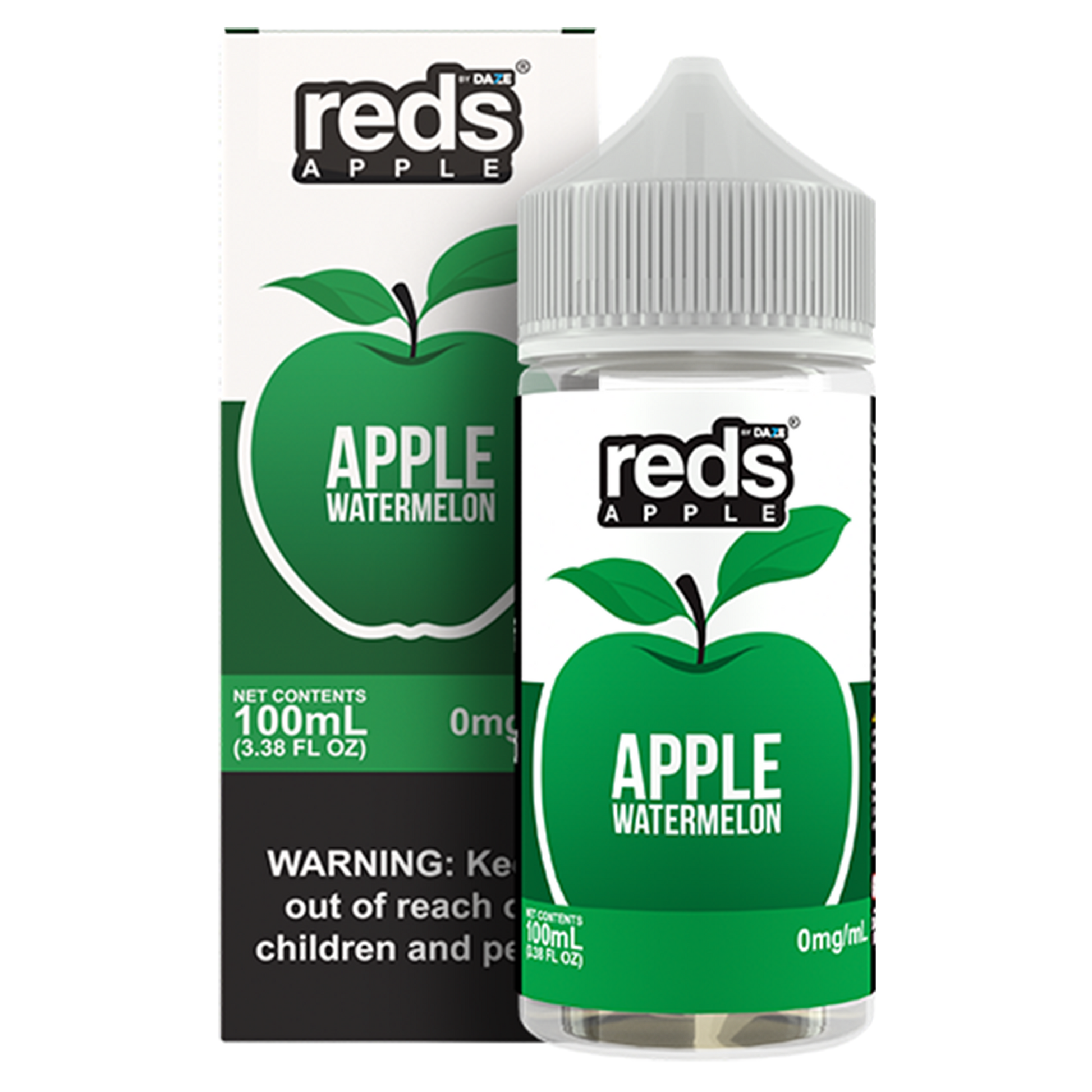 7Daze Reds E-Liquid 100mL (Freebase) | Watermelon with Packaging