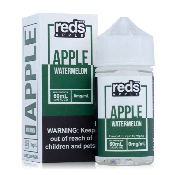 Reds Apple Series E-Liquid 60mL (Freebase) Watermelon with Packaging