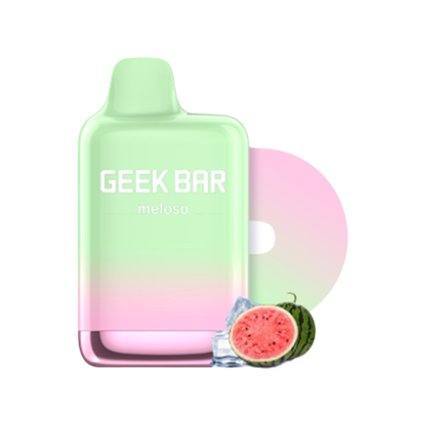 Geek Bar Meloso Max Disposable 9000 Puffs 14mL 50mg | MOQ 5 Watermelon Ice