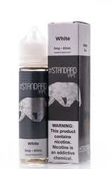 The Standard E-Liquid 60mL (Freebase) White with Packaging