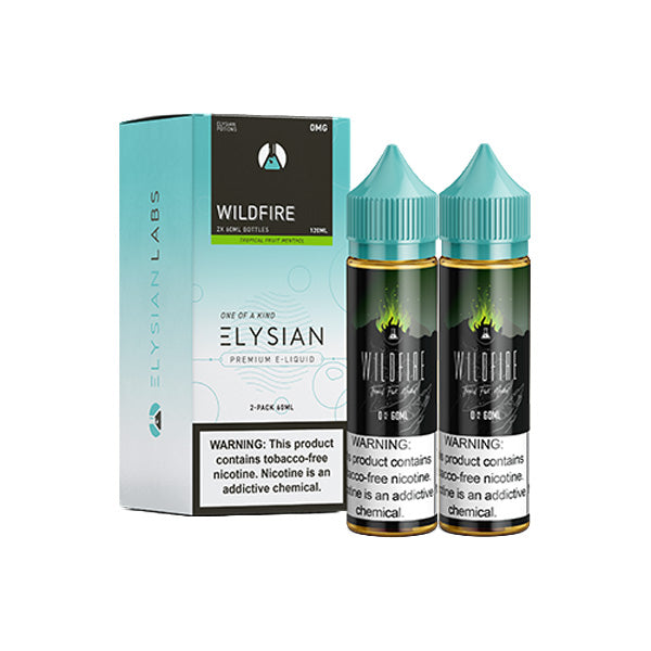 Elysian Series E-Liquid 120mL (Freebase) | Wild Fire with packaging
