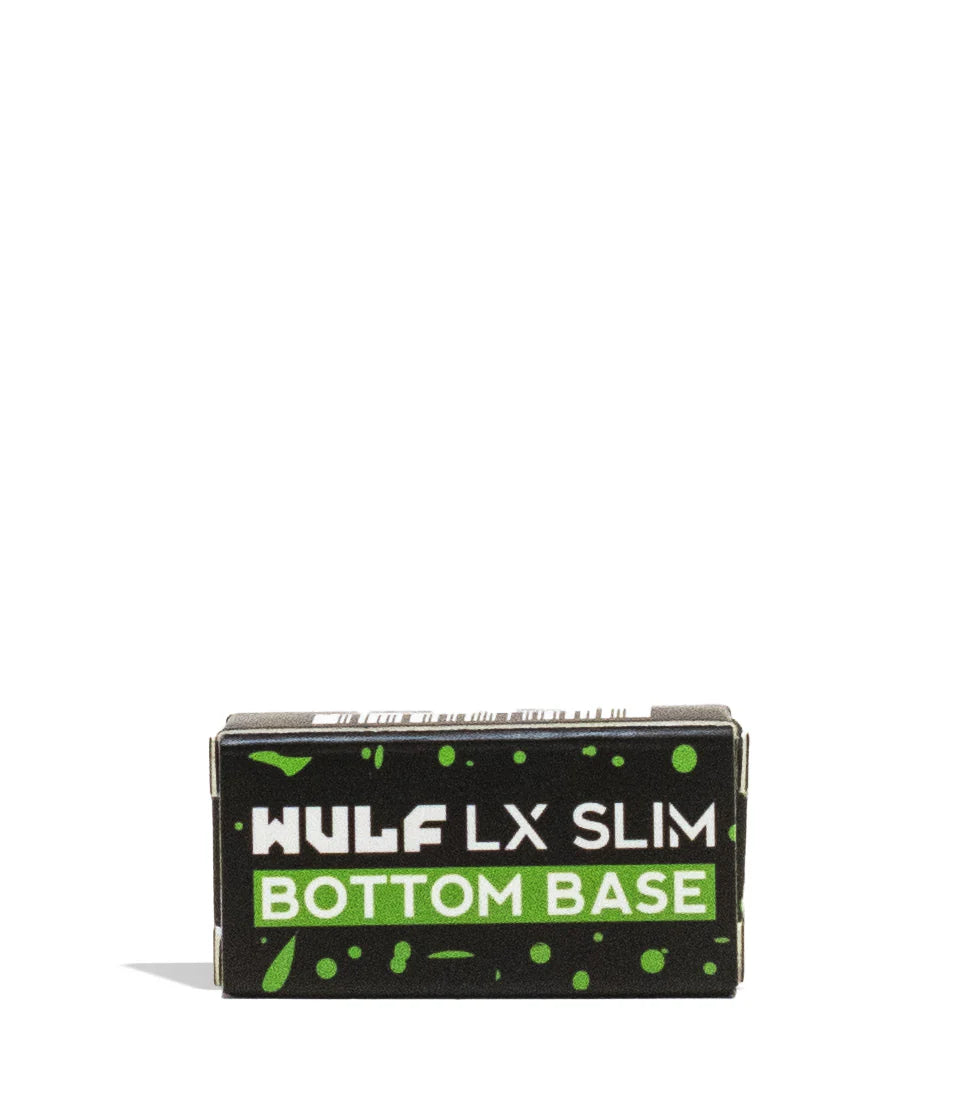 Wulf LX Slim Bottom Base Black Green Spatter Packaging