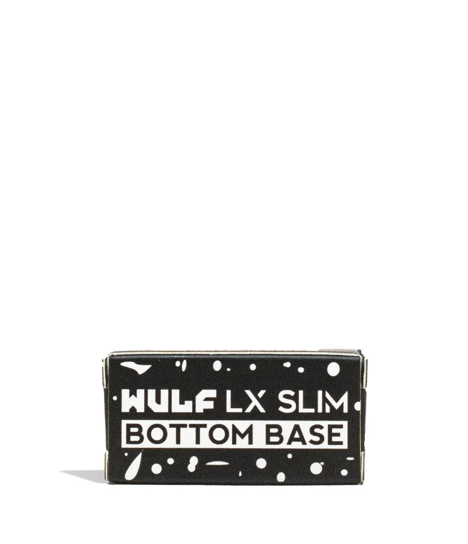 Wulf LX Slim Bottom Base Black White Spatter Packaging