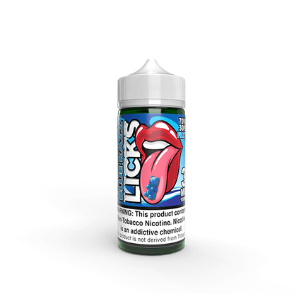 Licks TFN by Juice Roll Upz E-Liquid 100mL (Freebase) | Yummi Blue Razz Frozty