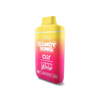 Candy King Gold Bar Disposable 6000 Puffs 13mL 50mg | MOQ 10 Pink Squares