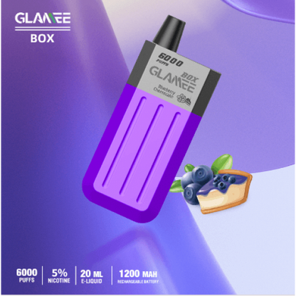 Glamee Box Disposable | 6000 Puffs | 20mL