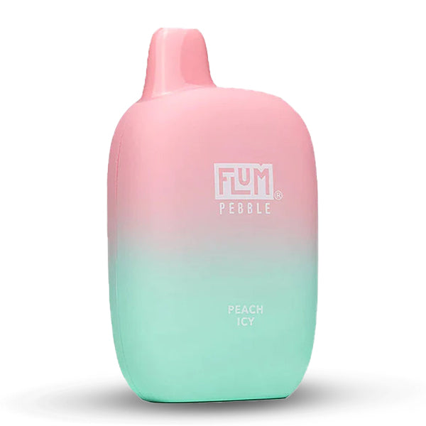 Flum Pebble Disposable 6000 Puffs 14mL 50mg | MOQ 10 Peach Icy