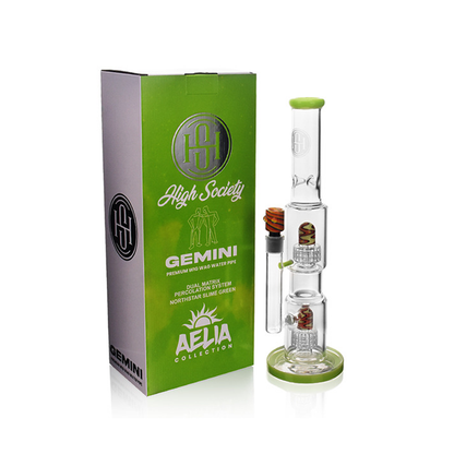 High Society – Gemini Premium Wig Wag Water Pipe