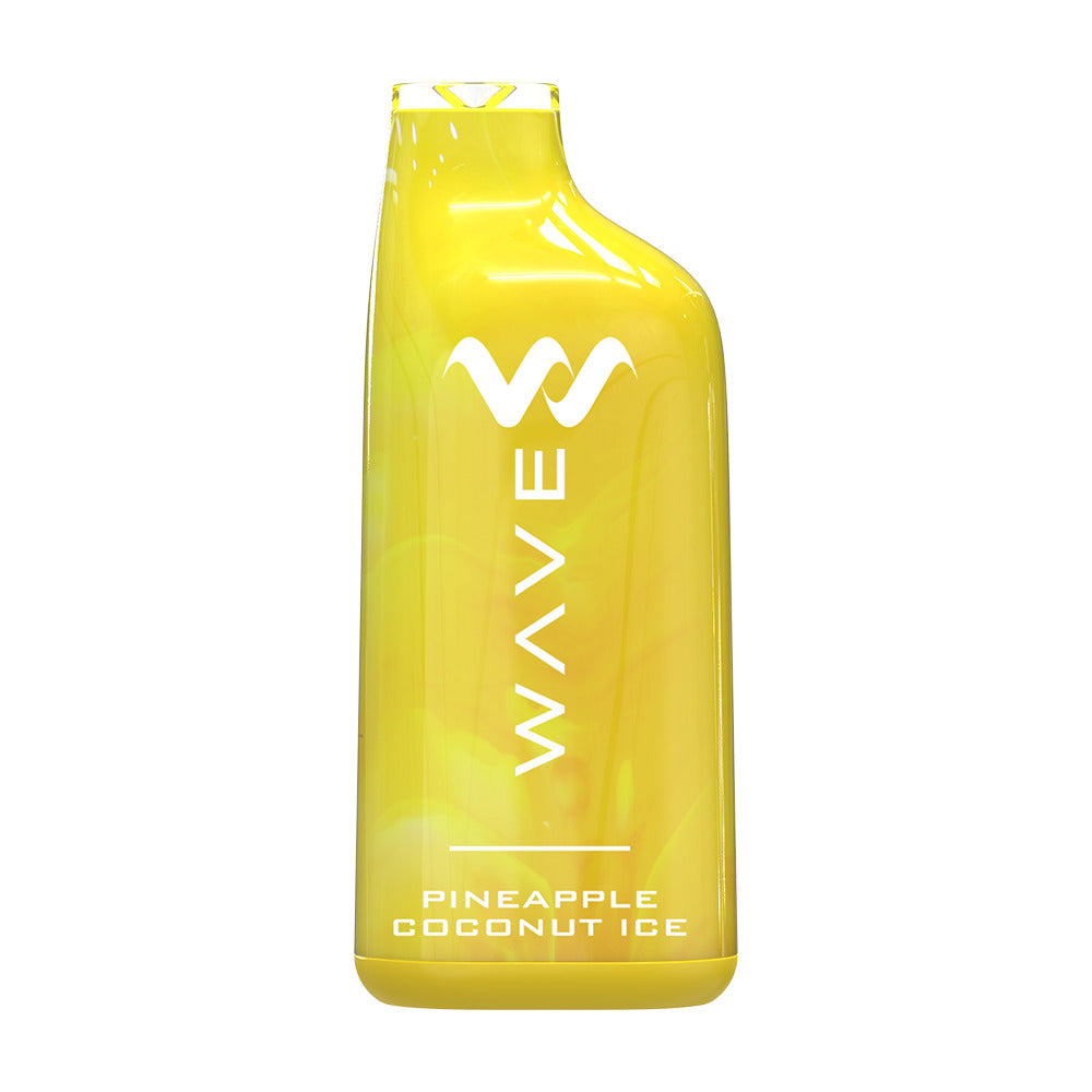 Wave Disposable 8000 Puff 18mL 50mg | MOQ 5pc Pineapple Coconut Ice