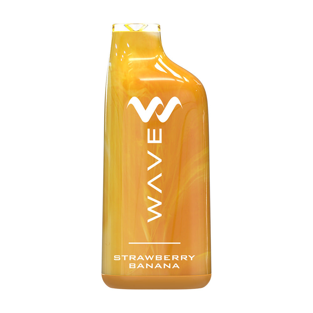 Wave Disposable 8000 Puff 18mL 50mg | MOQ 5pc Strawberry Banana