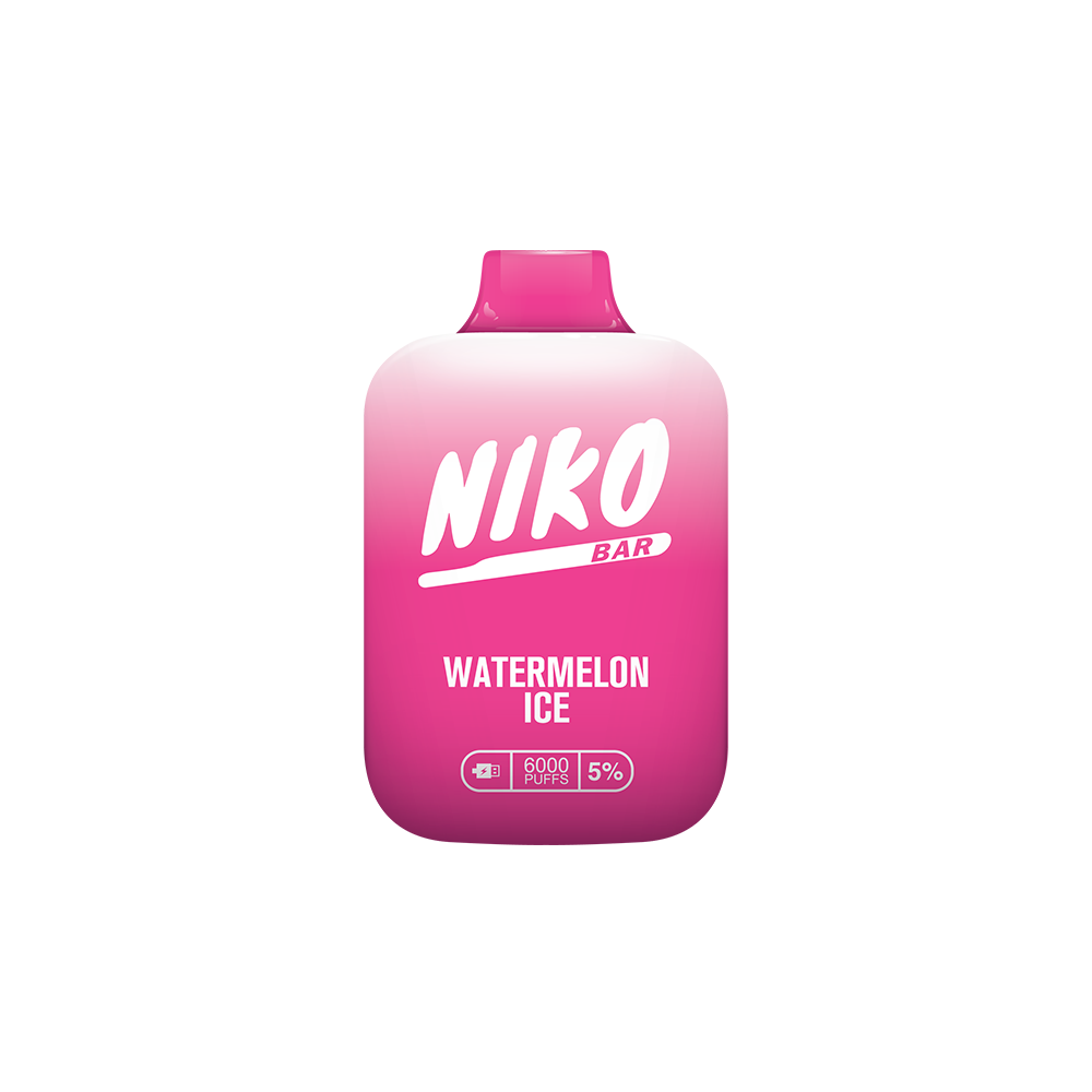 Niko Bar Disposable 7000 Puffs 15mL 50mg | MOQ 10pc Watermelon Ice