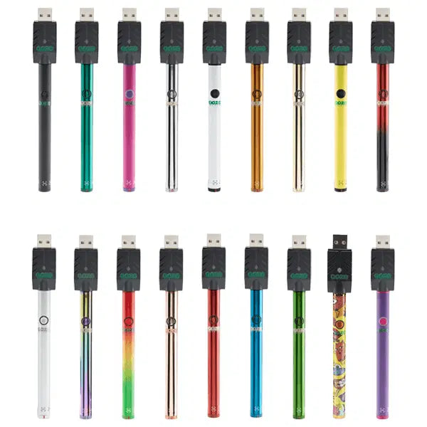 Ooze Slim Twist Pen 2.0 510 Battery Mod (320mAh) Group Photo