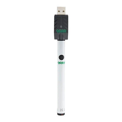 Ooze Slim Twist Pen 2.0 510 Battery Mod (320mAh) | Ghost White