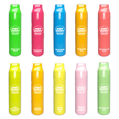 Puff Daddy Disposable 6000 Puffs 14mL 50mg | MOQ 10