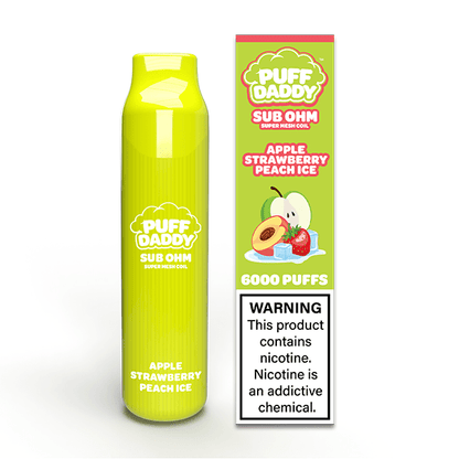 Puff Daddy Disposable 6000 Puffs 14mL 50mg | MOQ 10