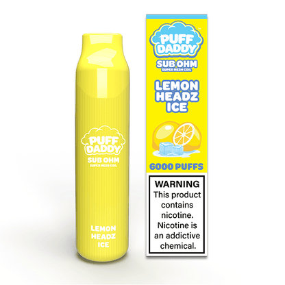 Puff Daddy Disposable 6000 Puffs 14mL 50mg | MOQ 10