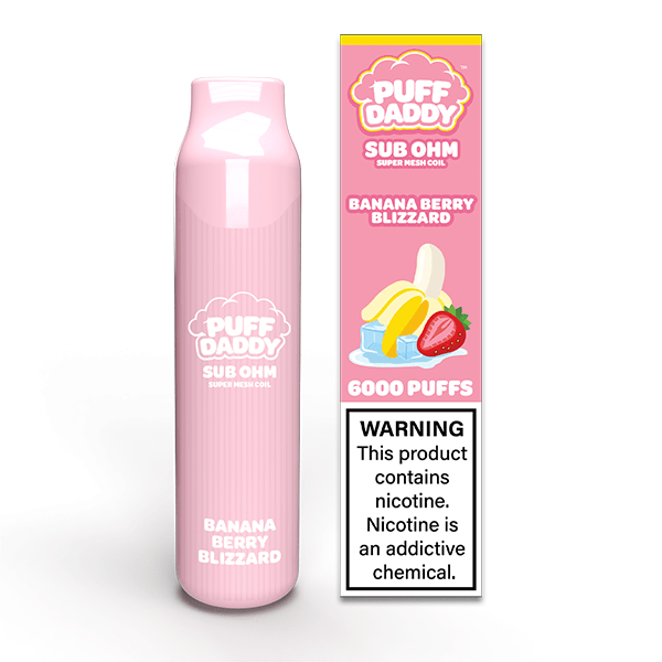 Puff Daddy Disposable 6000 Puffs 14mL 50mg | MOQ 10