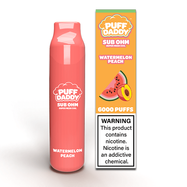 Puff Daddy Disposable 6000 Puffs 14mL 50mg | MOQ 10