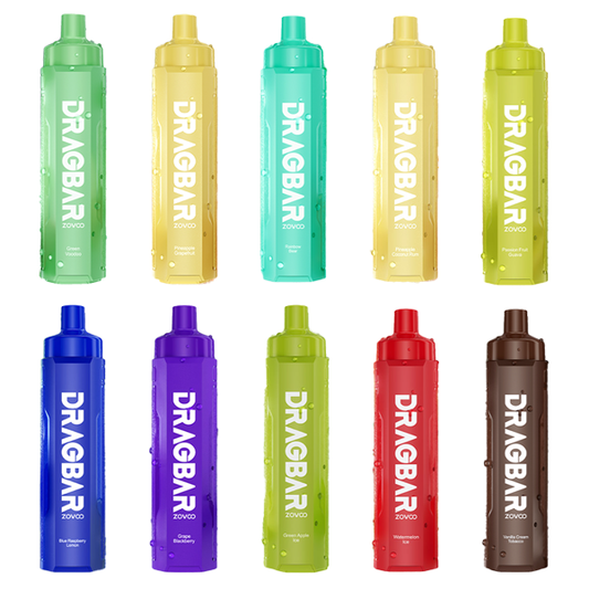 ZOVOO DRAGBAR R6000 Disposable 6000 Puffs 18mL 30mg | MOQ 10 Group Photo