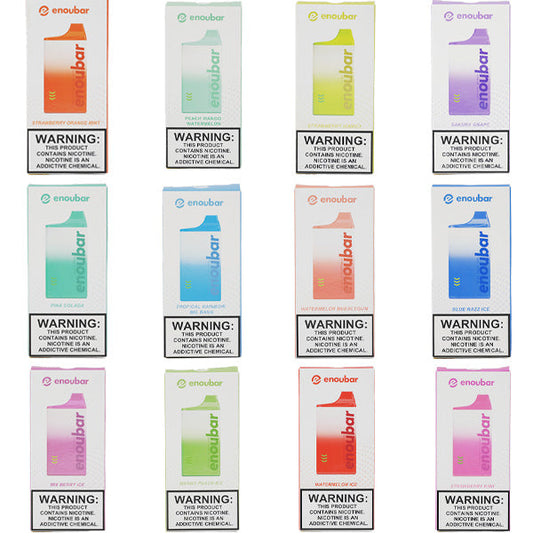 ENOU Bar Disposable 6000 Puff 13mL 50mg | MOQ 10 | Group Photo