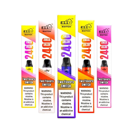 Ezzy Switch Disposable 2400 Puffs 6.5mL 50mg | MOQ 10