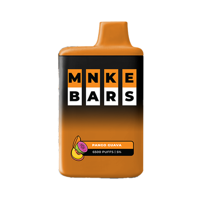 MNKE Bars Disposable 6500 Puffs 16mL 50mg | MOQ 5 Pango Guava (Peach Mango Guava)