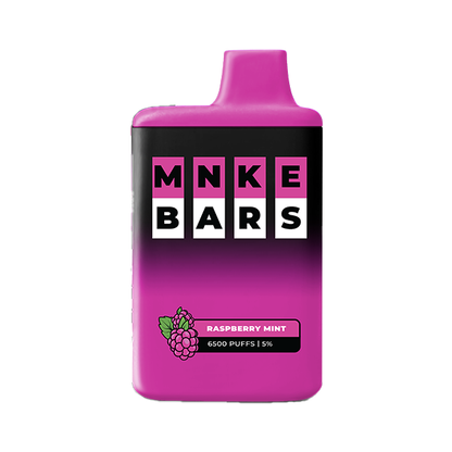 MNKE Bars Disposable 6500 Puffs 16mL 50mg | MOQ 5 Raspberry Mint