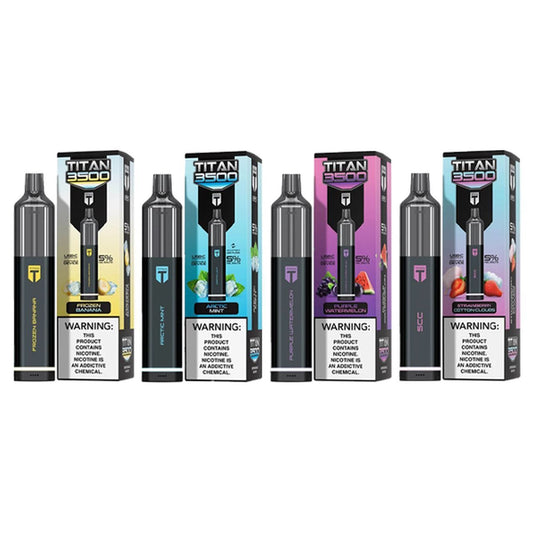 Titan Disposable 3500 Puffs (9mL) 50mg | MOQ 10
