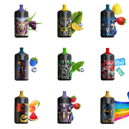 Tugpod ULTRA Disposable | 6000 Puffs | 15mL | 50mg | Group Photo