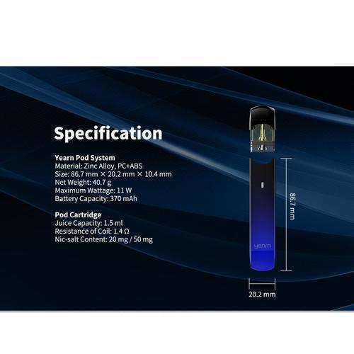 Uwell Yearn Pod Device (PODS NOT INCLUDED)