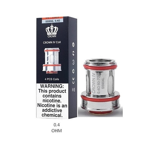 Uwell Crown 4 Replacement Coils (Pack of 4)