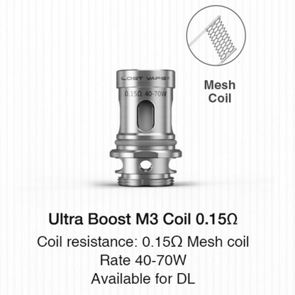 Lost Vape Ultra Boost Coils (5-Pack)