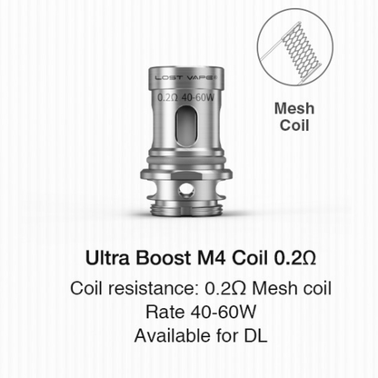 Lost Vape Ultra Boost Coils (5-Pack)