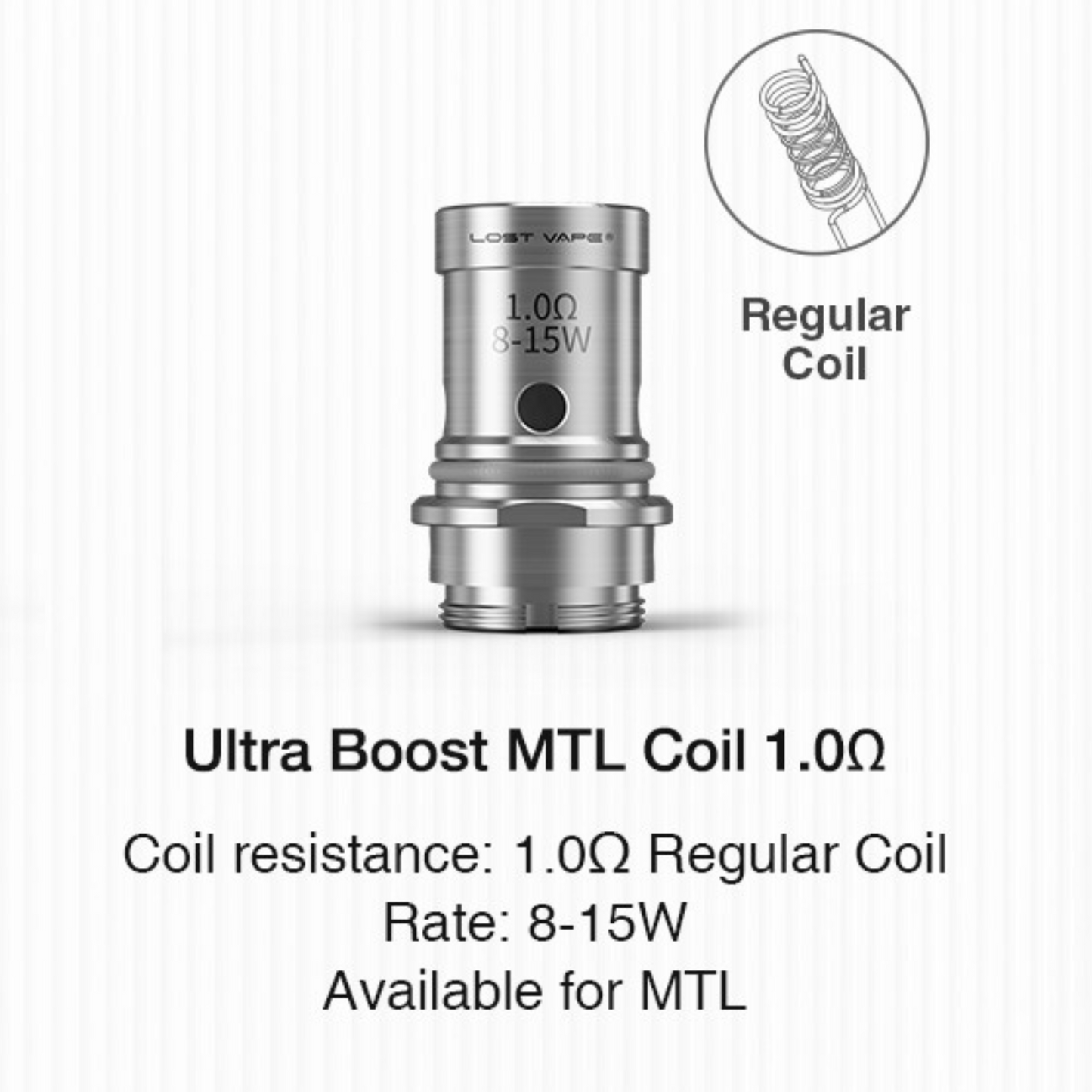 Lost Vape Ultra Boost Coils (5-Pack)